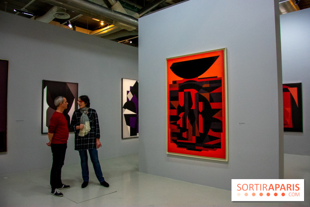 Exposition Vasarely Centre Pompidou, nos photos