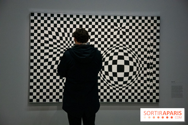 Exposition Vasarely Centre Pompidou, nos photos
