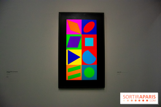 Exposition Vasarely Centre Pompidou, nos photos