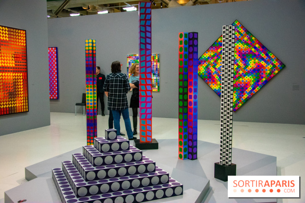 Exposition Vasarely Centre Pompidou, nos photos