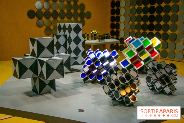 Exposition Vasarely Centre Pompidou, nos photos