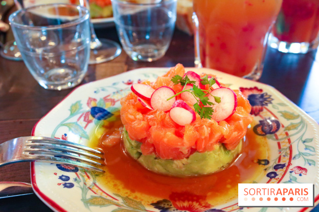 Mamie Bistrot : tartare de saumon - avocat
