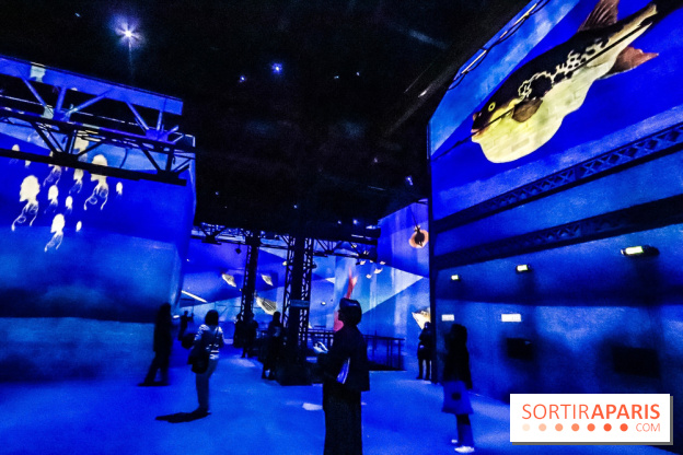 Japon rêvé, l'exposition immersive à l'Atelier des Lumières, les photos