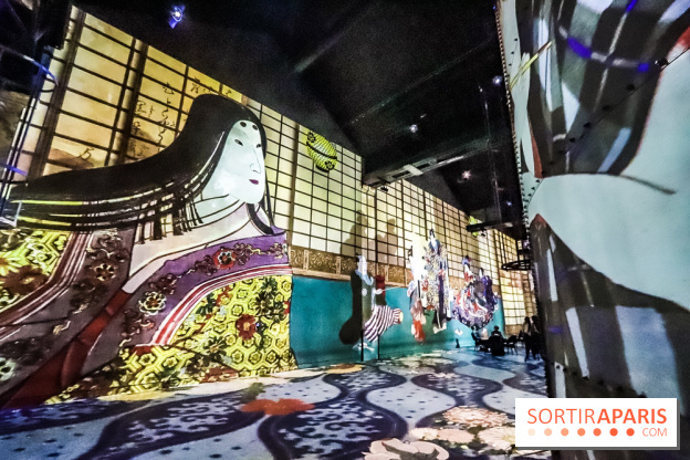 Japon rêvé, l'exposition immersive à l'Atelier des Lumières, les photos
