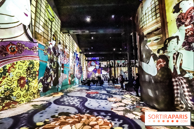 Japon rêvé, l'exposition immersive à l'Atelier des Lumières, les photos