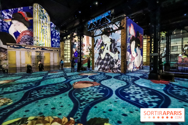 Japon rêvé, l'exposition immersive à l'Atelier des Lumières, les photos