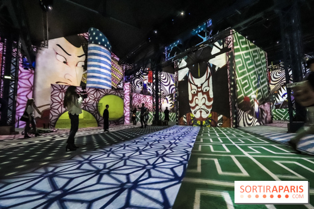 Japon rêvé, l'exposition immersive à l'Atelier des Lumières, les photos