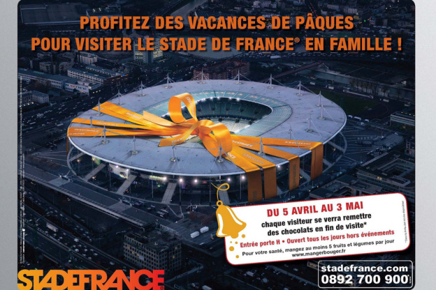 Stade de France, Chasse au trésor, Vacances de Pâques