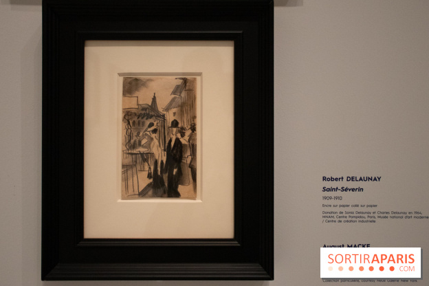 Femme dans une rue à Thoune, August Macke, 1914 - L'aventure du Cavalier Bleu au Musée de l'Orangerie