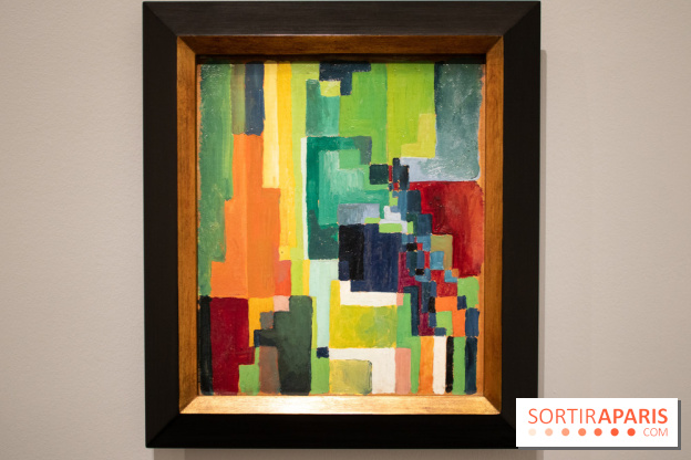 formes colorées II, August Macke, 1913 - L'aventure du Cavalier Bleu au Musée de l'Orangerie