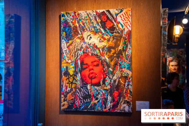 Exposition Anne Mondy à la brasserie Mon Paris !