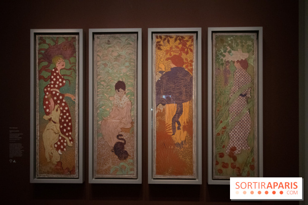 Femmes au jardin, Pierre Bonnard, 1891 - Les nabis et le Décor au Musée du Luxembourg