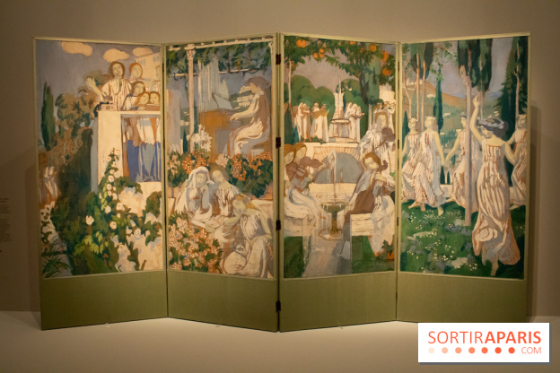 L'Eternel Ete : le chant choral, Maurice Denis, 1905 - Les nabis et le Décor au Musée du Luxembourg