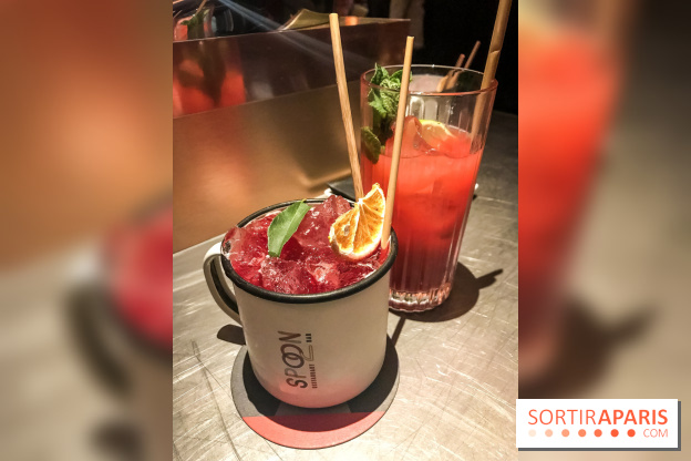 La nouvelle carte du Spoon Paris