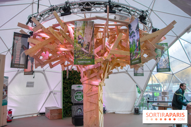 La forêt, une expérience à vivre sur le Parvis de l'Hôtel de Ville