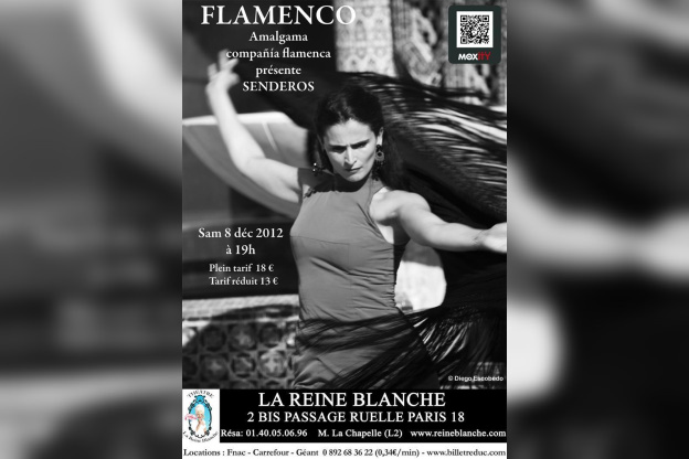 SENDEROS FLAMENCOS au Théâtre de la Reine Blanche - Sortiraparis.com