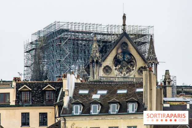 Notre Dame de Paris, les photos des dégâts