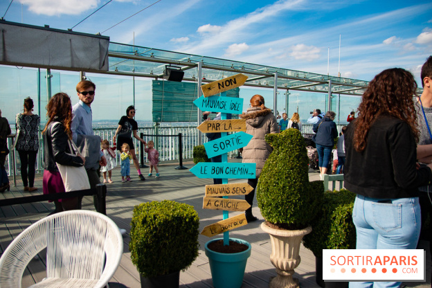 Chasse aux oeufs de Pâques sur le rooftop de la Tour Montparnasse : nos photos