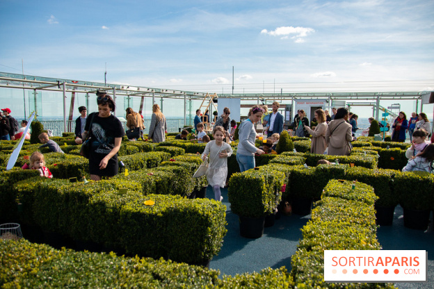 Chasse aux oeufs de Pâques sur le rooftop de la Tour Montparnasse : nos photos