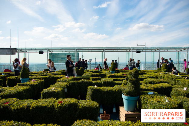 Chasse aux oeufs de Pâques sur le rooftop de la Tour Montparnasse : nos photos