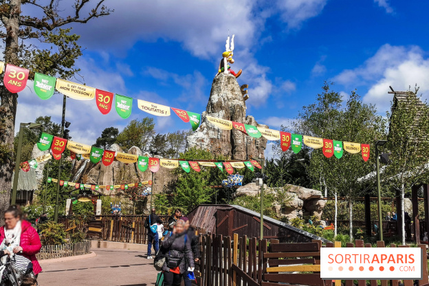 Inauguration Attention Menhirs ! et fête des 30 ans du Parc Astérix
