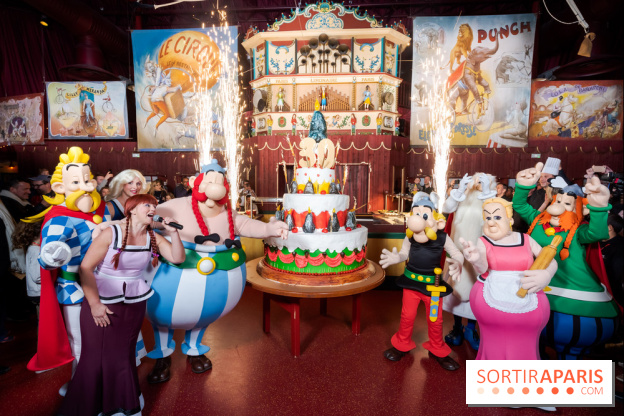 Inauguration Attention Menhirs ! et fête des 30 ans du Parc Astérix