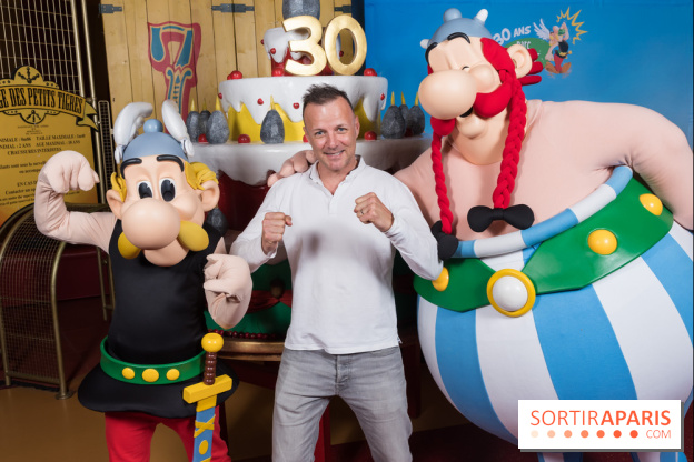 Inauguration Attention Menhirs ! et fête des 30 ans du Parc Astérix