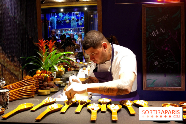 Juan Carlos Récamier, nouveau Chef du restaurant INKA : les photos