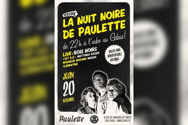 LA NUIT NOIRE DE PAULETTE
