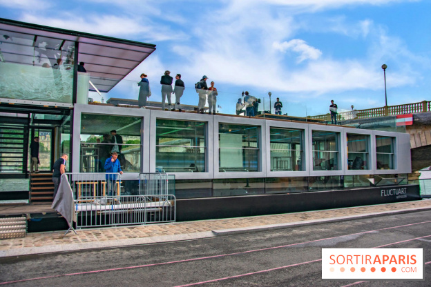 Fluctuart, premier centre d'art urbain flottant au monde, ouvre ses portes