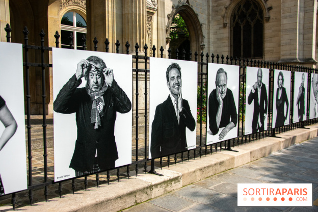 Expo Stéphane de Bourgies, Cinquante portraits de chefs, à la Mairie du 1er