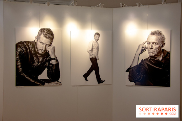 Expo Stéphane de Bourgies, Cinquante portraits de chefs, à la Mairie du 1er