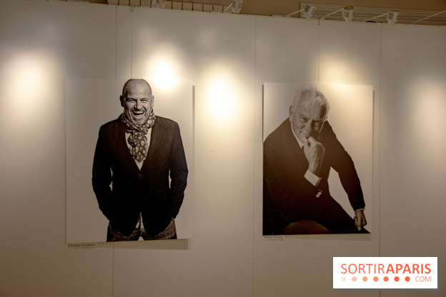 Expo Stéphane de Bourgies, Cinquante portraits de chefs, à la Mairie du 1er