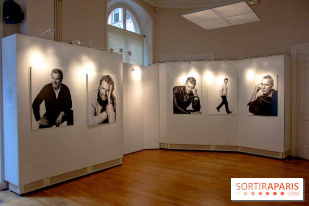 Expo Stéphane de Bourgies, Cinquante portraits de chefs, à la Mairie du 1er