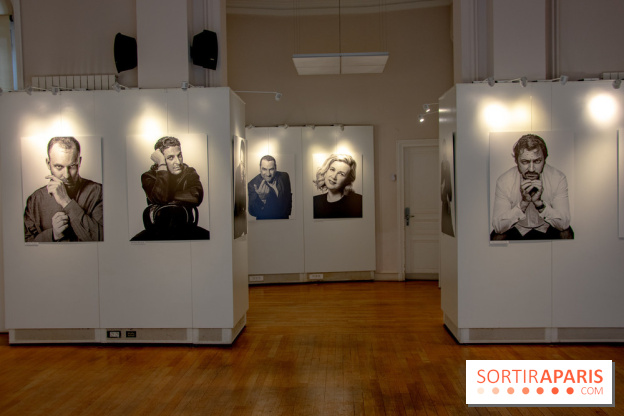 Expo Stéphane de Bourgies, Cinquante portraits de chefs, à la Mairie du 1er