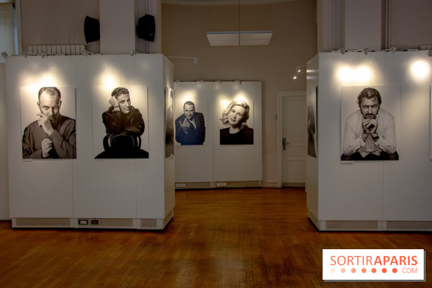 Expo Stéphane de Bourgies, Cinquante portraits de chefs, à la Mairie du 1er