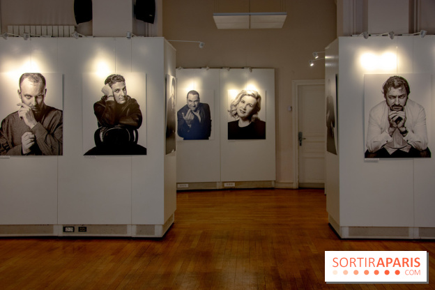 Expo Stéphane de Bourgies, Cinquante portraits de chefs, à la Mairie du 1er