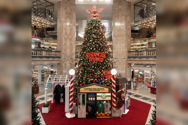 Noël se célèbre aux Galeries Lafayette Champs-Élysées