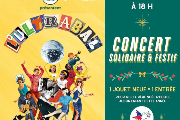 Concert Solidaire de L'Ultrabal le 11 décembre Paris 12