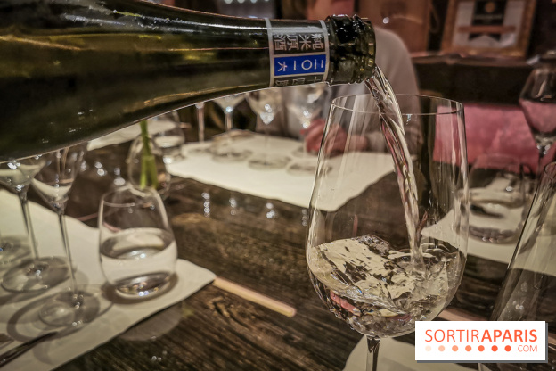 Atelier dégustation de Saké avec Xavier Thuizat au Crillon