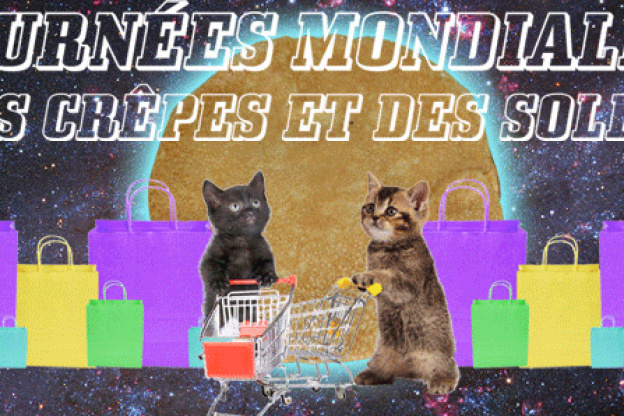 journée mondiales des soldes et des crepes