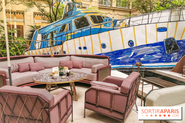 Le Yacht Club du Crillon, la terrasse éphémère 