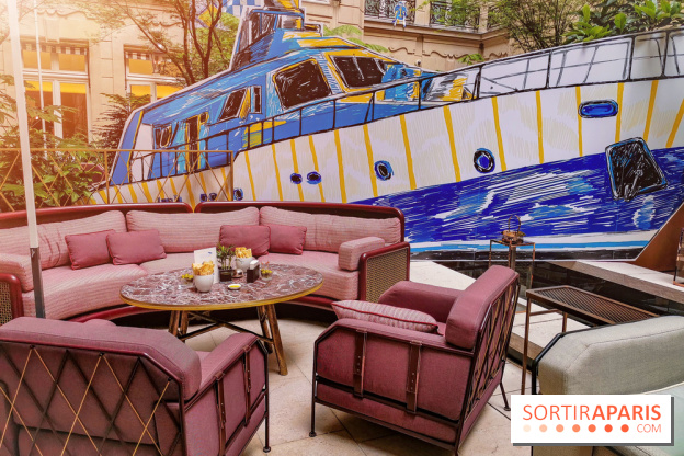 Le Yacht Club du Crillon, la terrasse éphémère 