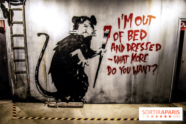 The World of Banksy : expérience immersive à l'Espace Lafayette-Drouot, les photos