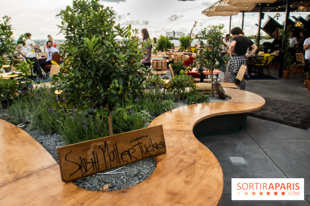 Créatures : le restaurant éphémère sur la terrasse des Galeries Lafayette, les photos