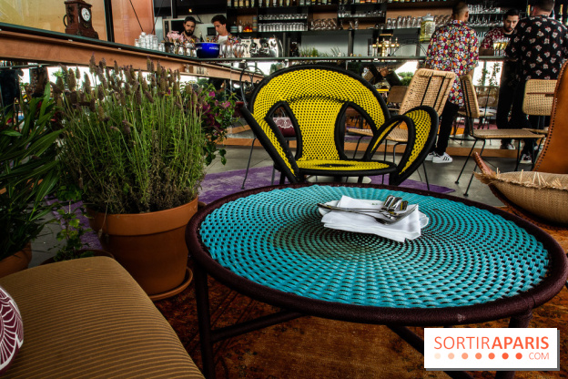 Créatures : le restaurant éphémère sur la terrasse des Galeries Lafayette, les photos