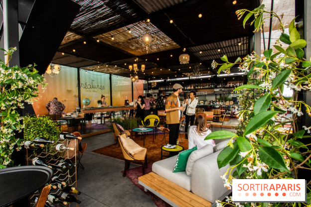 Créatures : le restaurant éphémère sur la terrasse des Galeries Lafayette, les photos