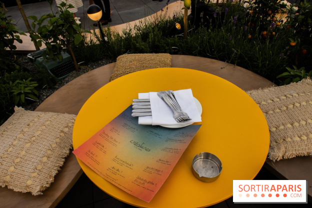 Créatures : le restaurant éphémère sur la terrasse des Galeries Lafayette, les photos