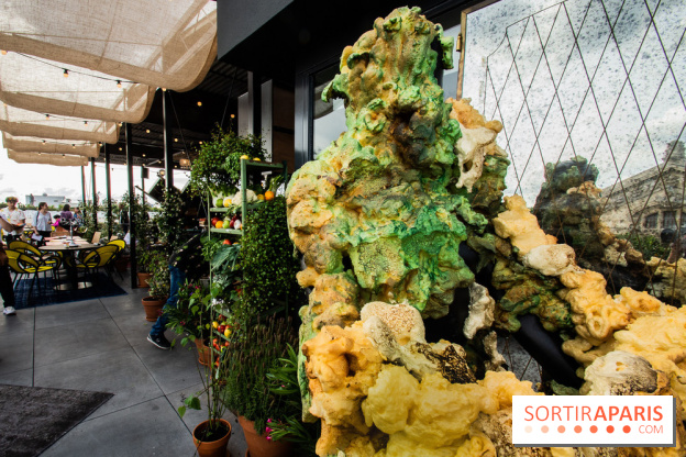 Créatures : le restaurant éphémère sur la terrasse des Galeries Lafayette, les photos
