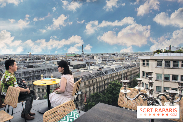 Créatures : le restaurant éphémère sur la terrasse des Galeries Lafayette, les photos